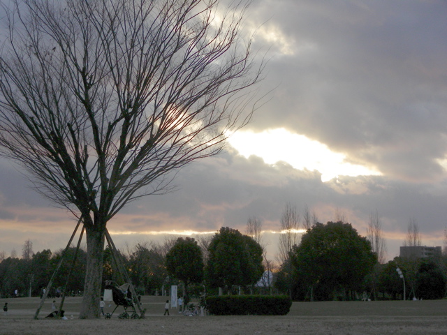 070114鶴見の夕日6